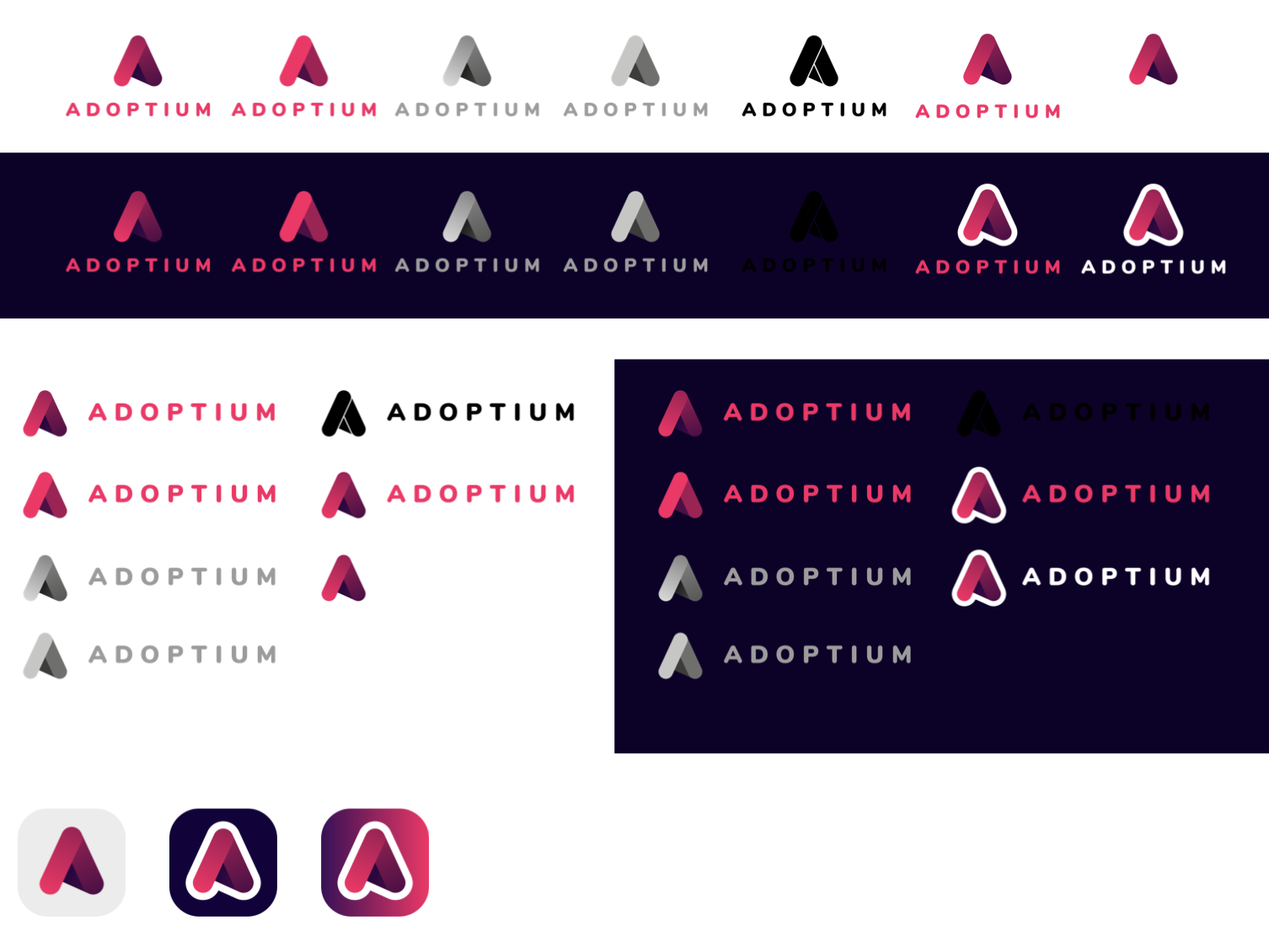 Adoptium logo color variants